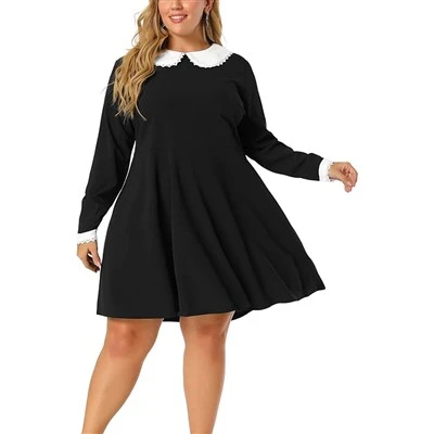 Haljina Wednesday Addams veće veličine